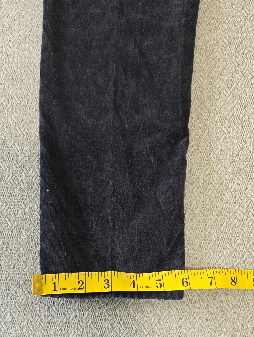 Kut From The Kloth Dark Gray Diana Skinny Corduroy Pants - Size 8 - Picture 9 of 11